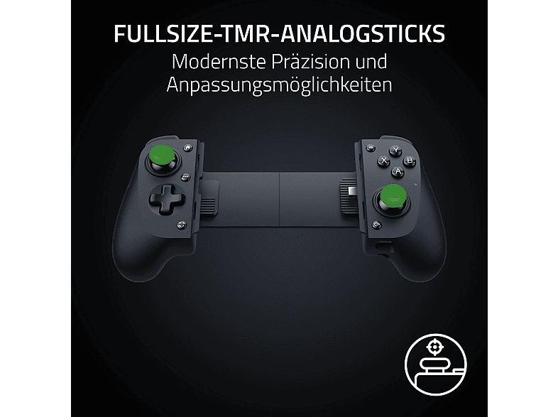 Thumbnail - RAZER Kishi V3 Fullsize-USB-C Controller Schwarz für Android, iOS