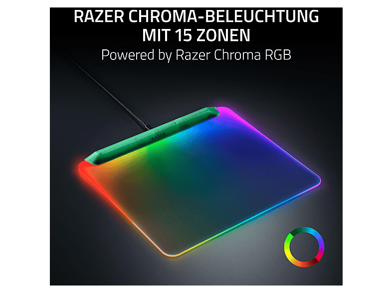Thumbnail - RAZER Firefly V2 Pro - RGB-hintergrundbeleuchtetes Gaming-Mauspad (278 mm x 360 mm)