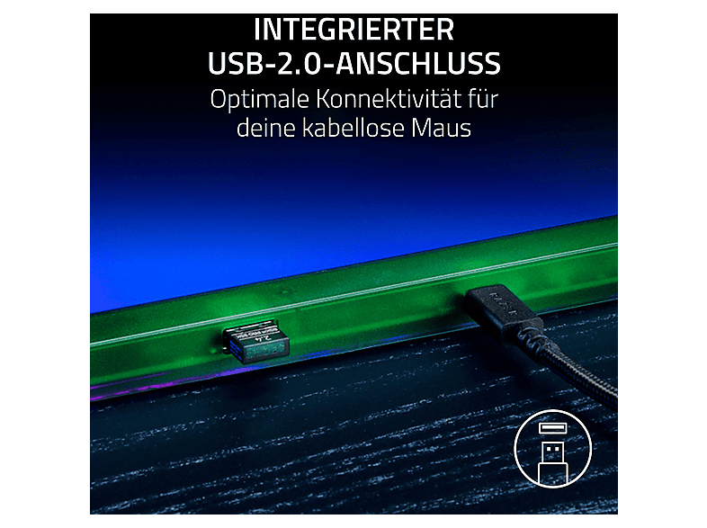 RAZER Firefly V2 Pro - RGB-hintergrundbeleuchtetes Gaming Mouse Pad; Gaming-Mauspad — Foto 3 von 5