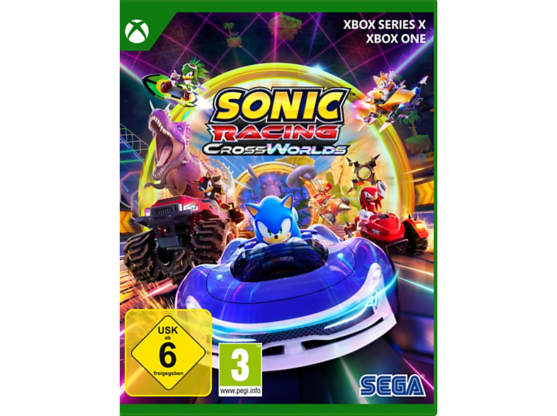 Sonic Racing: CrossWorlds - XBox Series X & XBox One [Blu-ray]