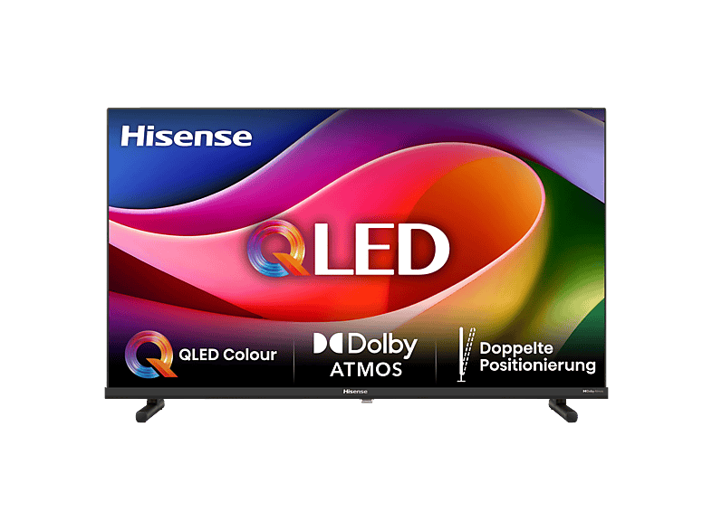 Hisense 32A5Q sw QLED-TV FHD,Multituner,Smart,Spielemodus,D.Atmos