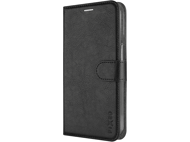 MR GLOBAL TRADING FIXED Book Case, Bookcover, Apple, iPhone 7/8/SE, Schwarz