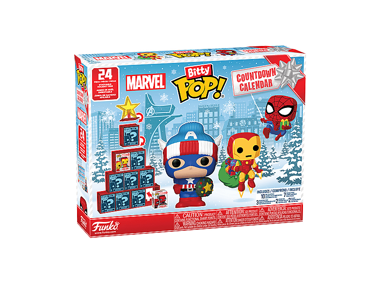 FUNKO POP Funko Holidaykalender! Bitty POP Marvel Adventskalender Vinyl