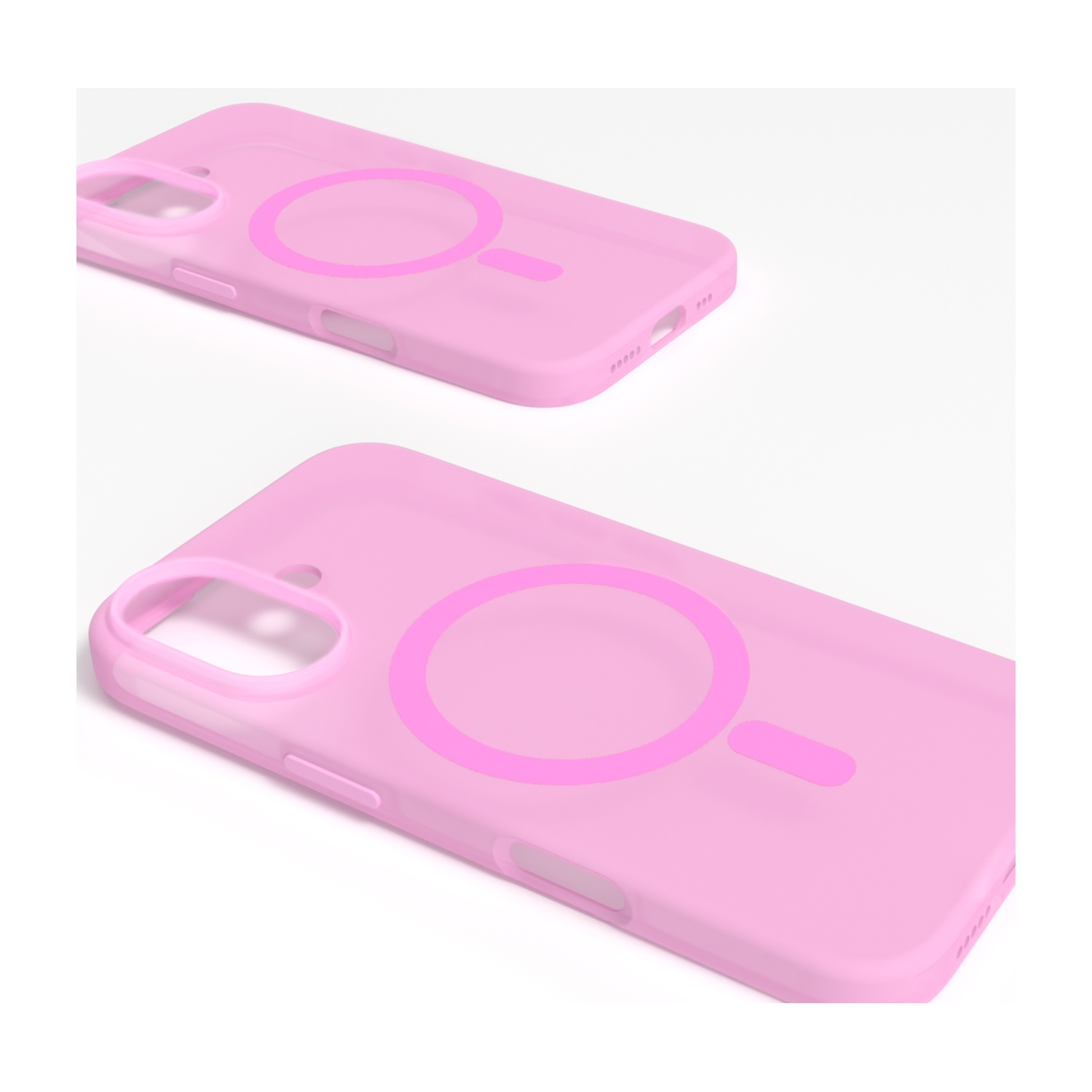 Custodia carina trasparente con onde ricce per iPhone 12 11 13 14 Pro
