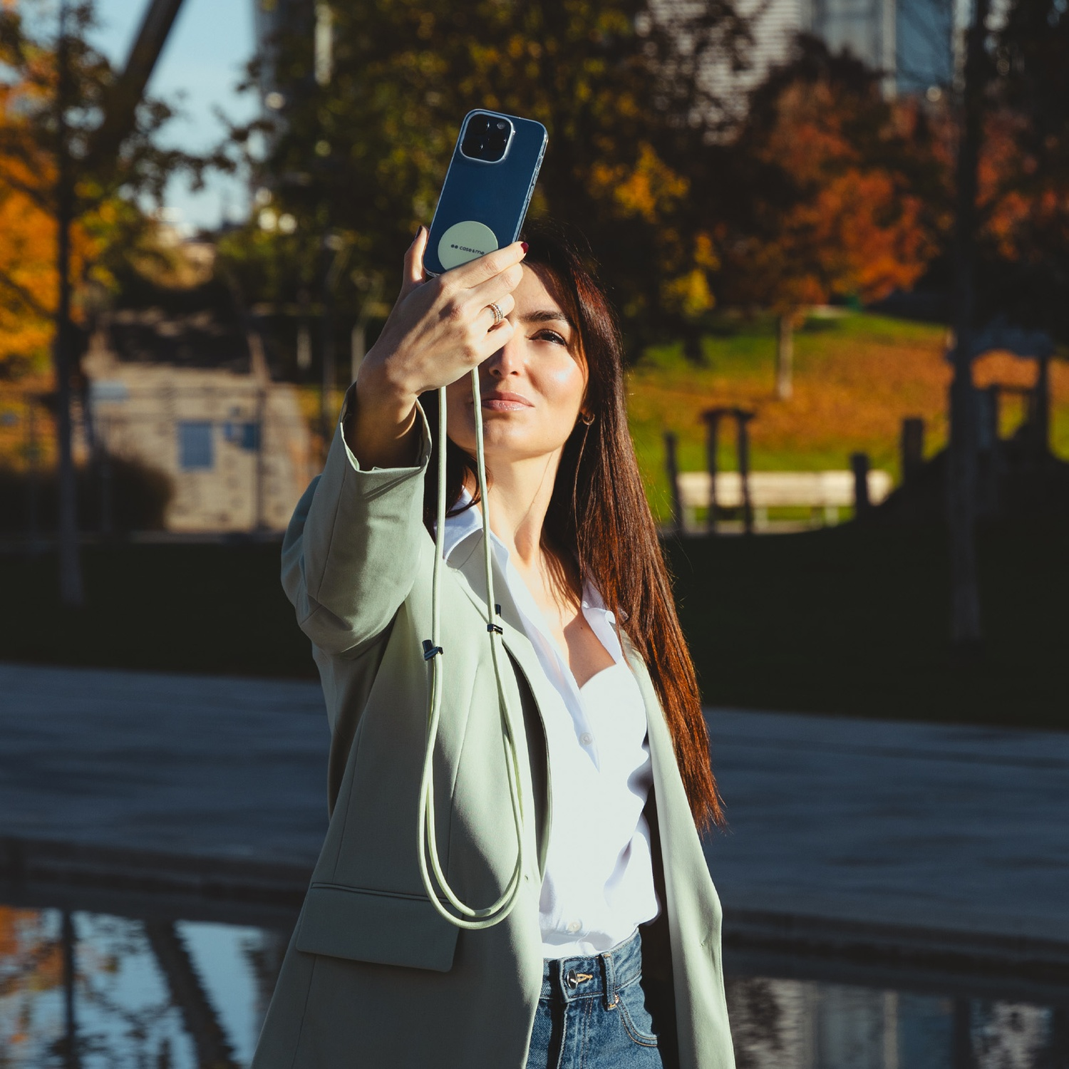 3 Cordini Per Cellulare Da Collo Universali - In Nylon, Regolabili, Compatibili Con Tutti Gli Smartphone, Colori: Nero, Bianco, Grigio