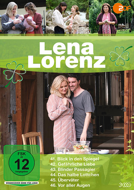 Poster für die TV-Serie "Lena Lorenz". Zeigt Hauptdarsteller. Enthält ein Rating-Logo und Episodentitel.
