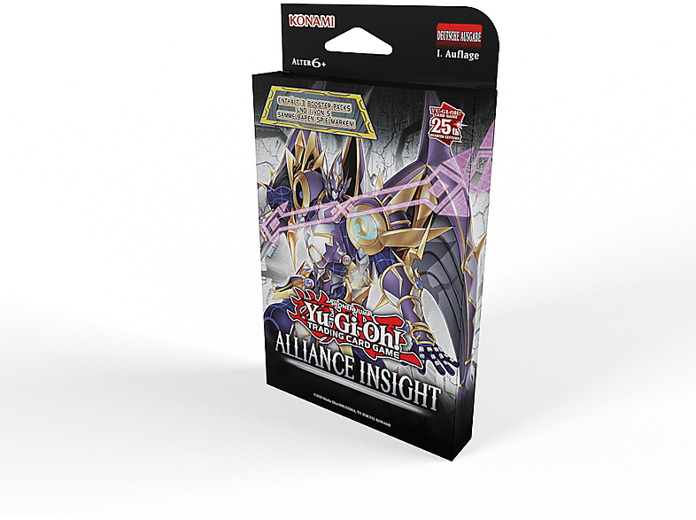 KONAMI DIGITAL ENTERTAINM. Yu-Gi-Oh! Alliance Insight 3er Pack Booster Packs (sortiert) Sammelkarten