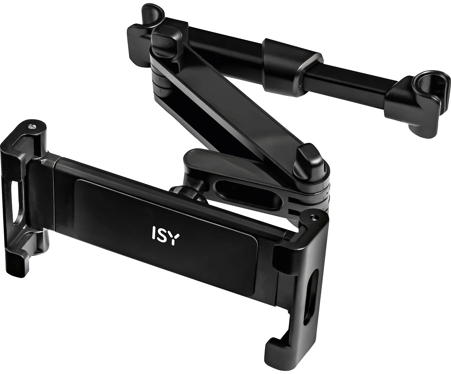 ISY Univerzális autós tablet tartó, flexibilis kar, 4.7"-12.9", fekete (ITH-1100)