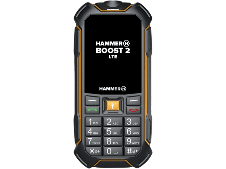 Hammer Boost 2 Lte Ip68 Oranje/zwarte Bar Phone