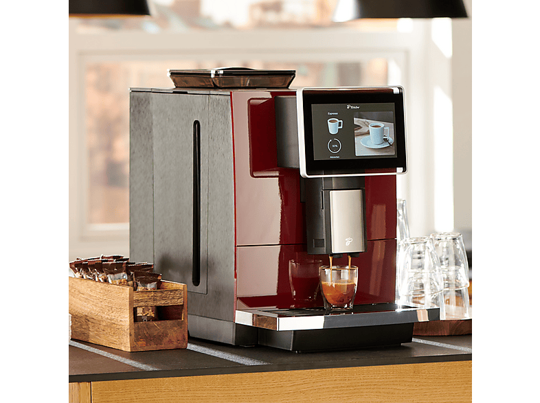 TCHIBO Office, B2B, Kaffeevollautomat Rot