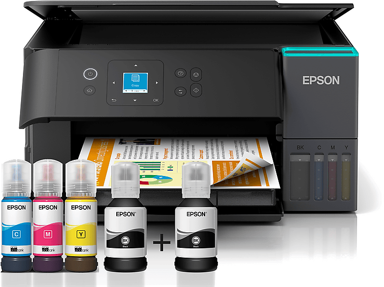 EPSON EcoTank L4360 Fotokopi, Tarayıcı, Wi-Fi Mürekkep Tazklı Yazıcı