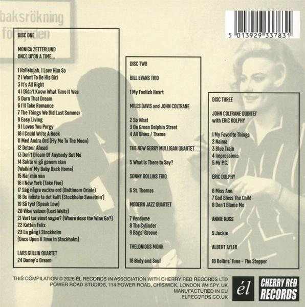 CD-Album mit Titellisten, Künstlern und einem Porträt einer Frau. Cherry Red Records Logo unten rechts.