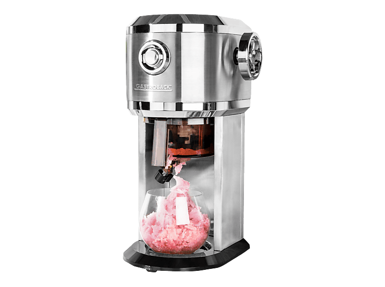 GASTROBACK 42905 Design Ice Shaver Eismaschine (35 Watt, Silber)