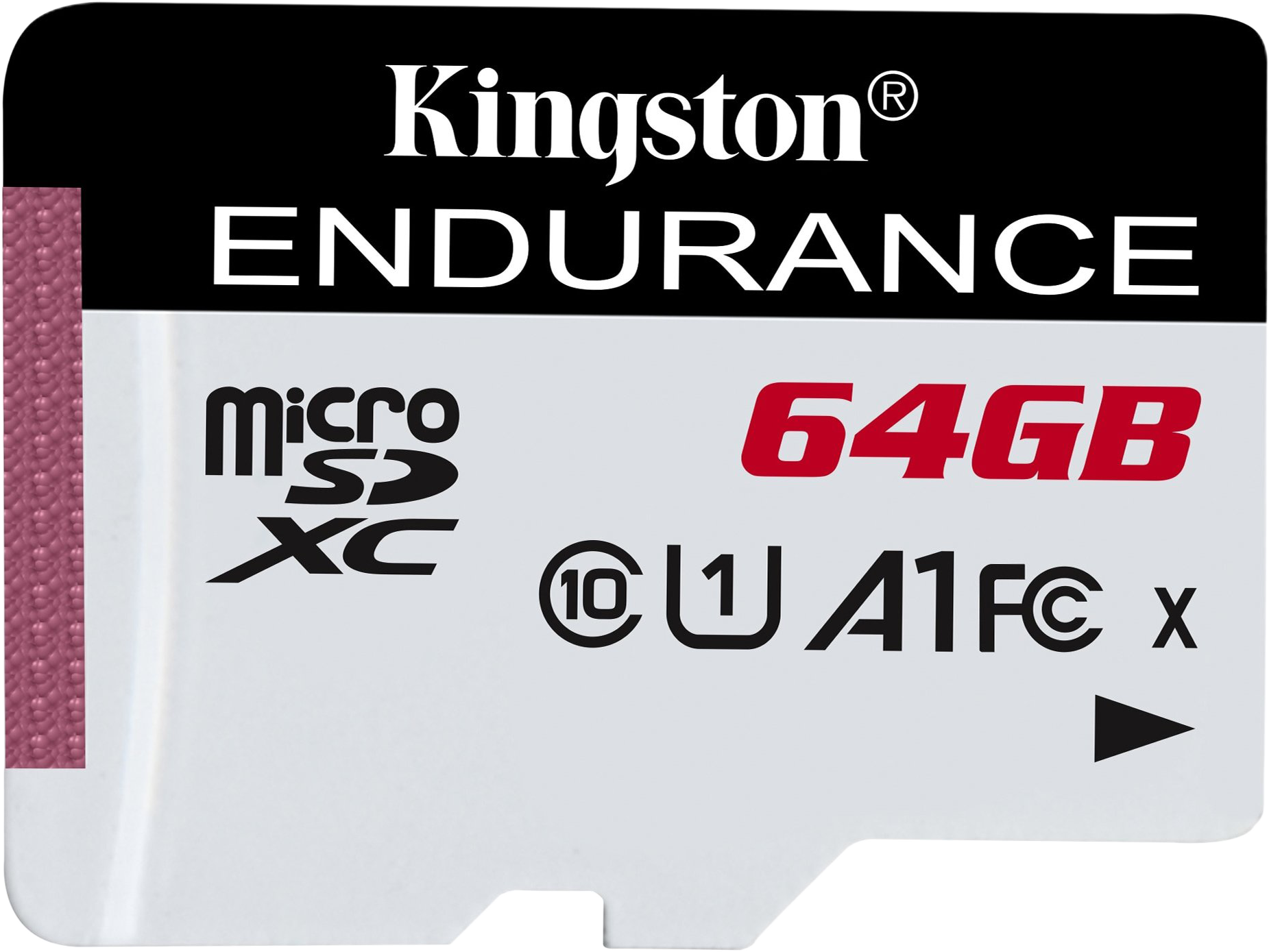 KINGSTON Endurance microSDXC memóriakártya, 64GB, 95/30 MB/s, C10, A1, UHS-I (SDCE/64GB)