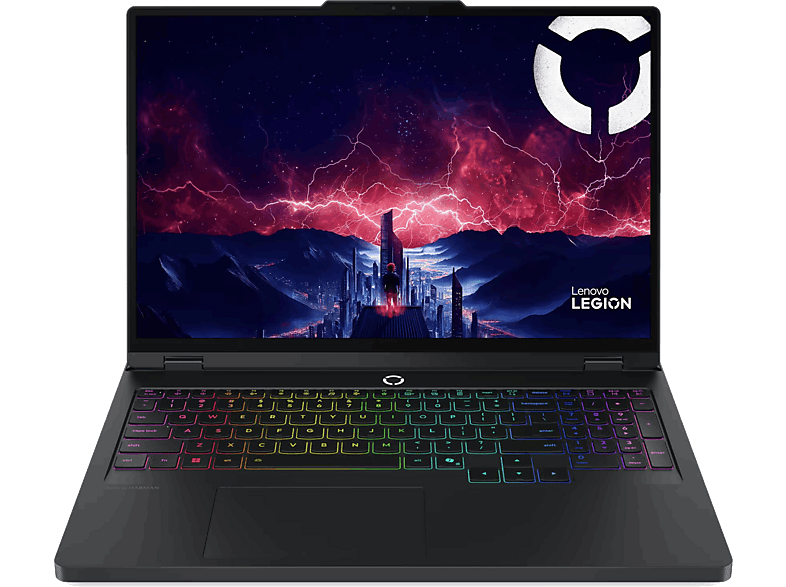 Lenovo Legion Pro 5 16ADR10, 16 WQXGA, AMD Ryzen™ 9 8945HX, 32GB RAM, 1TB SSD, GeForce RTX™ 5060, Windows 11 Home, Negro