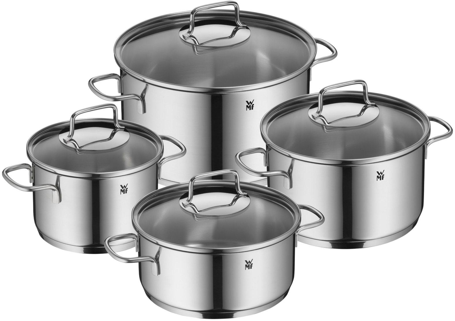 WMF Topf-Set Astoria 4-tlg. Topf-Set (Induktionsfähig