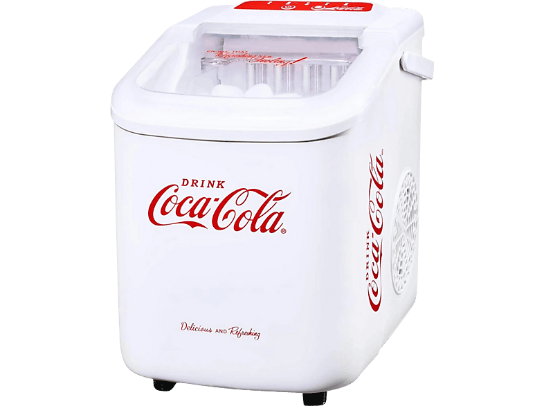 SALCO SEB-28CC COCA-COLA Eiswürfelmaschine ( 1,2 l, Weiß)