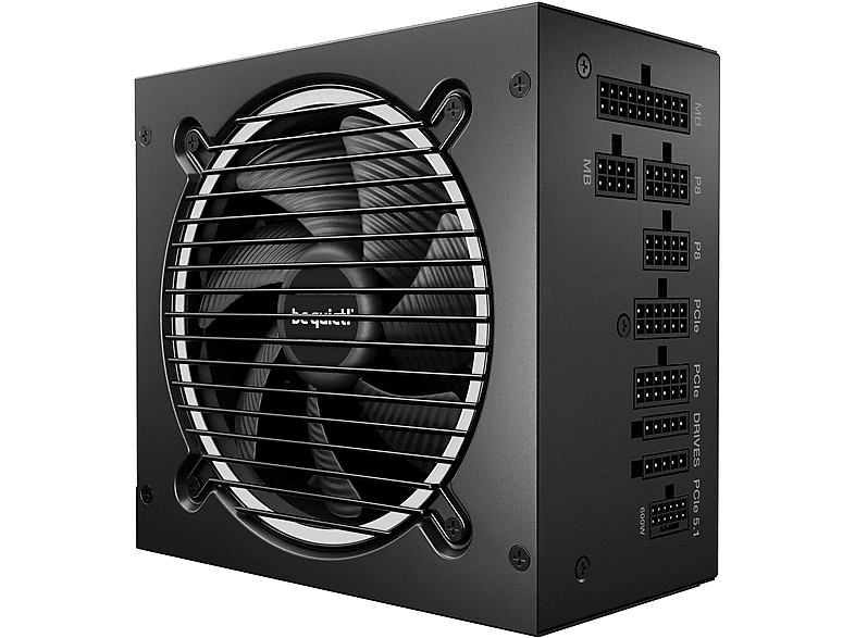 BE QUIET BP026EU Pure Power 13 M PC Netzteil, 1000 Watt, ATX 3.1, 80 PLUS® Gold, 120mm Lüfter, Schwarz