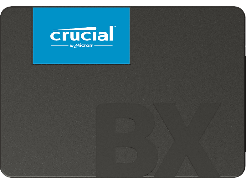 Disco duro SSD interno 4 TB - Crucial BX500 SATA 2.5 inch, Interno, Velocidad de lectura 540MB/s, Gris