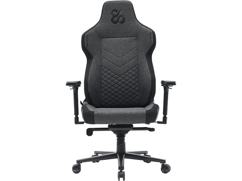 Silla gaming - Newskill Banshee Professional, 4D, Carga máx. 150 kg, 4 Direcciones Ajuste Lumbar, Gris/Negro