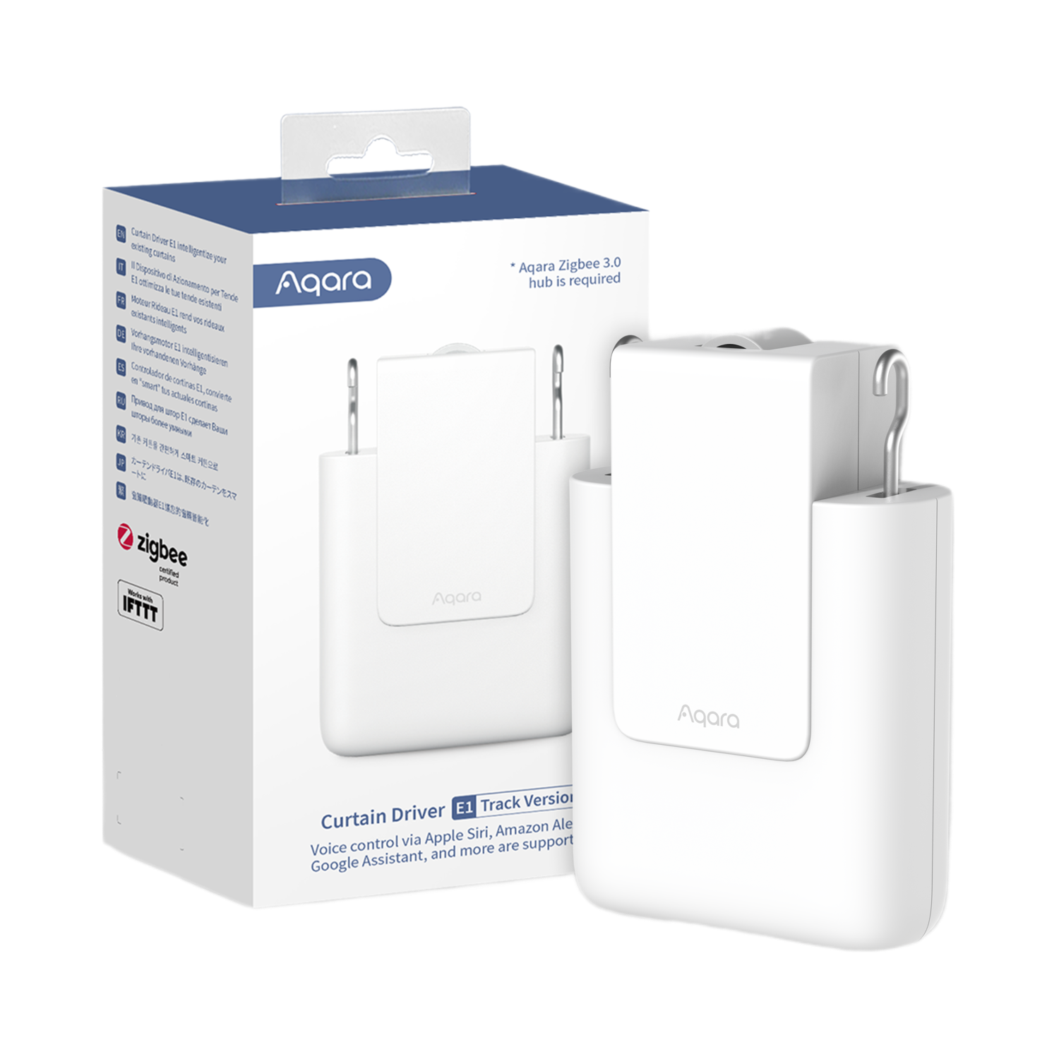 Aqara Curtain Driver E1 | Roede versie | Zigbee | Wit Aqara