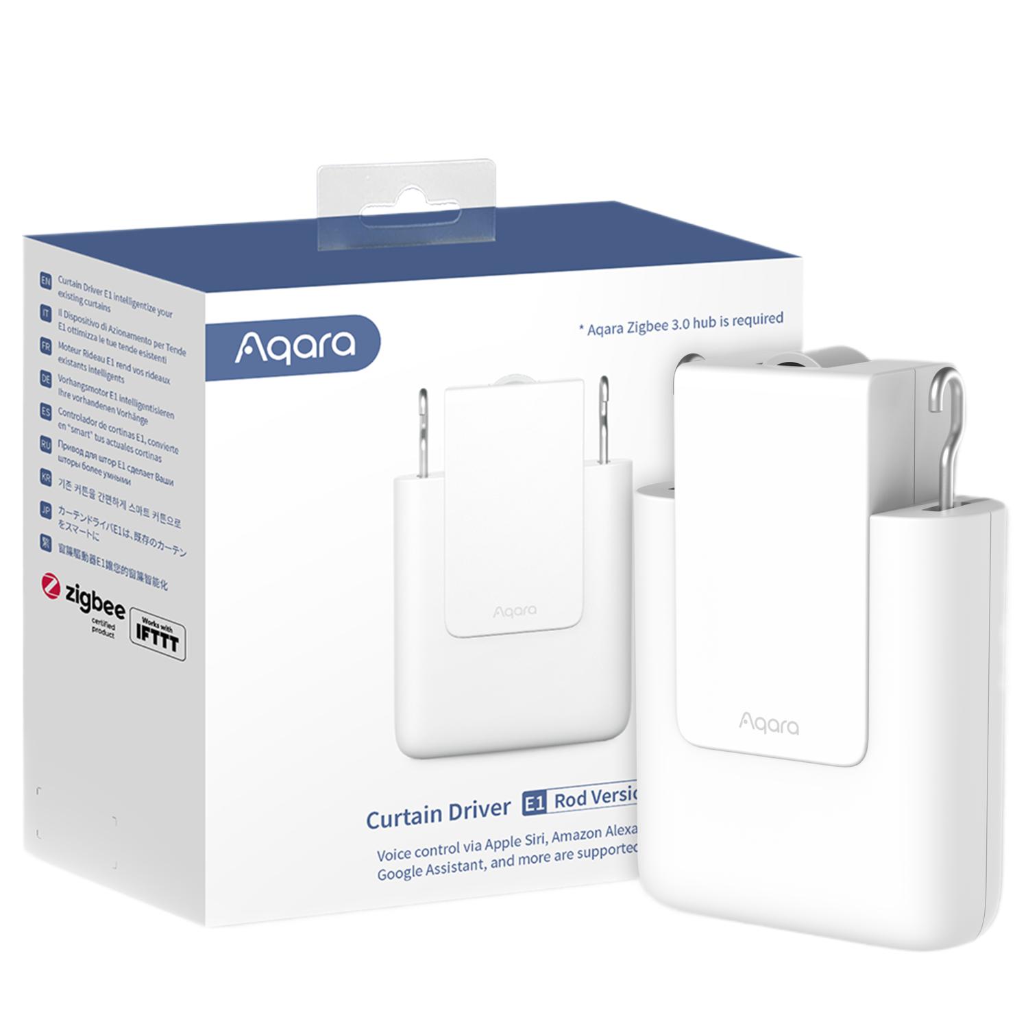 Aqara E1 (rod Version) Curtain Driver Wit