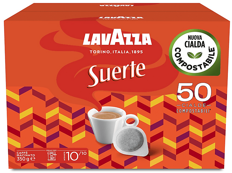 Lavazza Caffè in cialde E.s.e Suerte 50 Cialde, 0,35 kg