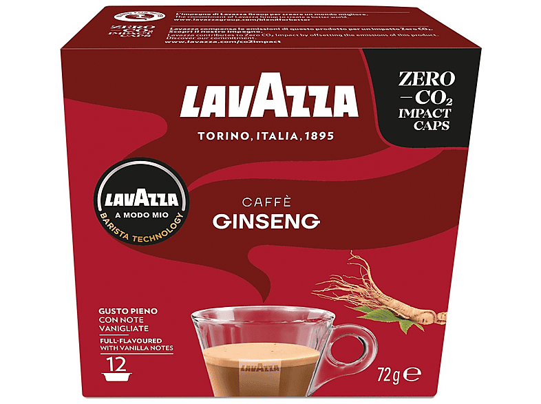 Lavazza Caffè in capsule Caffè Ginseng 12Caps, Lavazza A modo mio