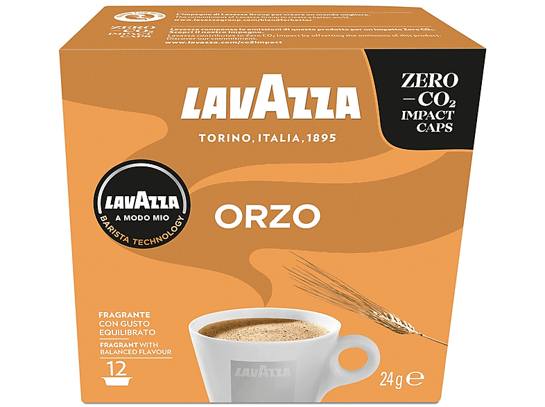 LAVAZZA Caffè in capsule ORZO 12CAPS, Lavazza A modo mio