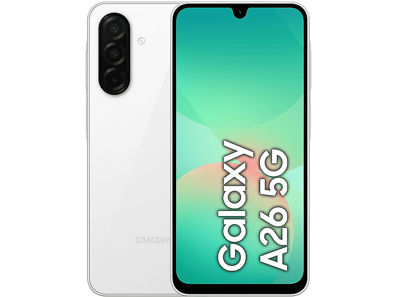 SAMSUNG GALAXY A26 5G 256GB, 256 GB, WHITE