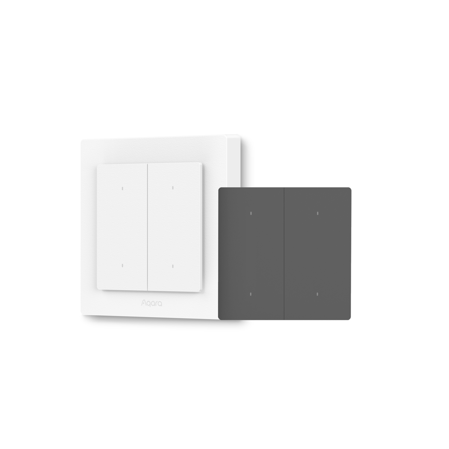 Aqara Light Switch H2 Eu (4 Buttons 2 Channels) Slimme Schakelaar Wit