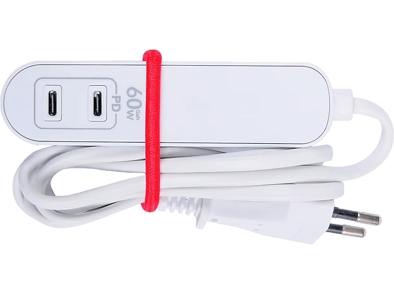 SKROSS EU 2x USB-C Travel Station Steckdosenleiste, 1.5 m