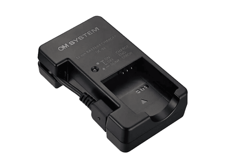 OM SYSTEM UC-92 LI-90B/92B, Ladegerät, Schwarz