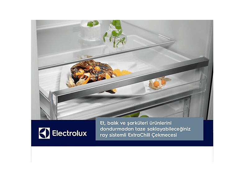 ELECTROLUX LNT7MD58W TwinTech D Enerji Sınıfı No Frost 588 LT