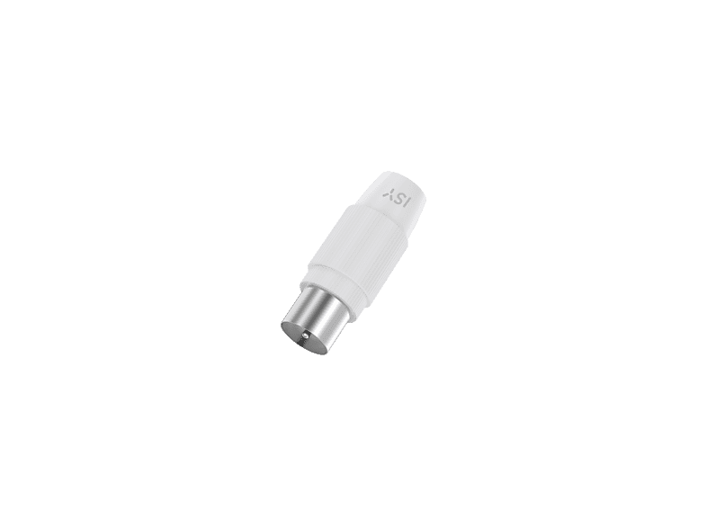 ISY ISA-9078 SAT adapter; Koax-1xM; Koxialstecker