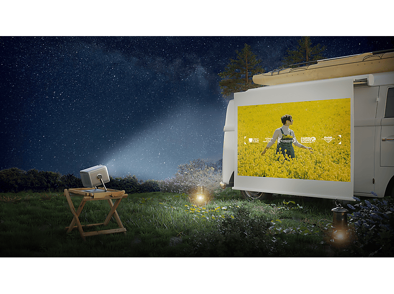 Thumbnail - HISENSE M2 PRO 1.300 ANSI LUMEN (65-200") 4K Laser Projektor (UHD 4K, 3D, 1300 cd/m², WLAN)