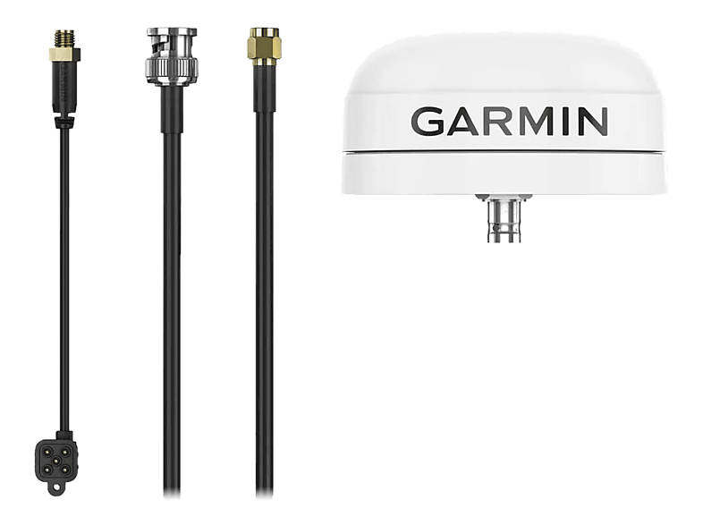 GARMIN 010-13087, Externe GPS-Antenne mit Halterung, passend für Garmin Tread-Geräte, Schwarz/Weiss