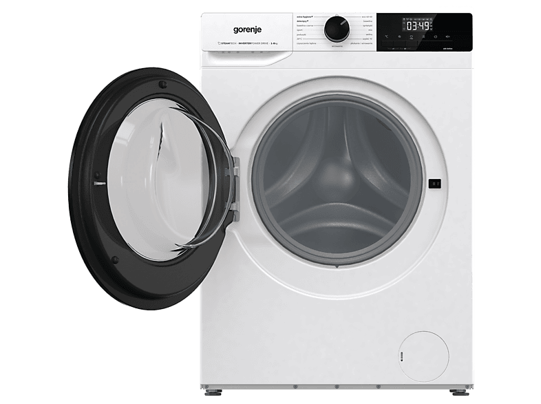 Pralka GORENJE WNHEI62SAS/PL 6kg 1000obr. SLIM SteamTech SterilTub Biały