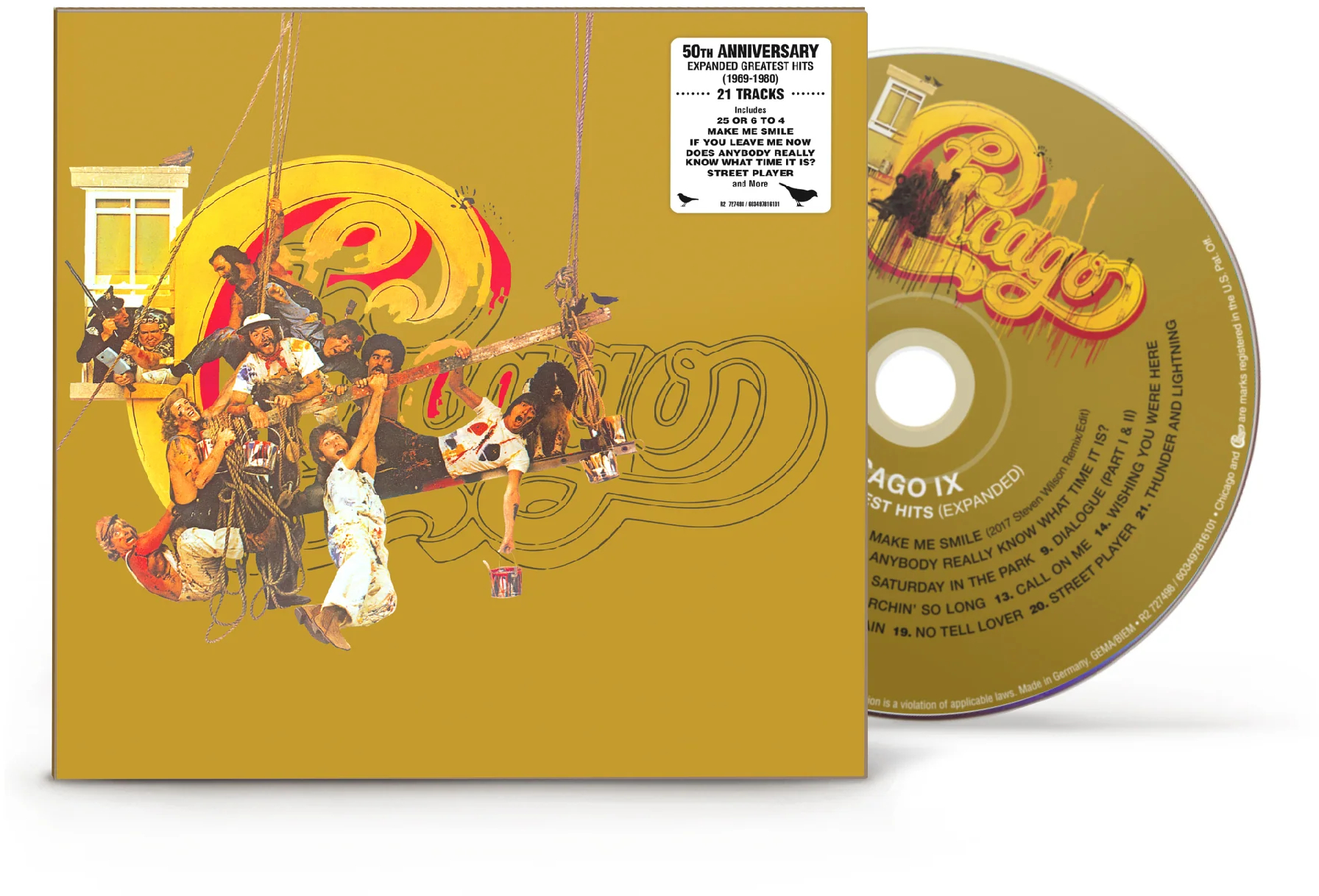 Chicago - IX: Greatest Hits Expanded (50th Anniversary) (CD)