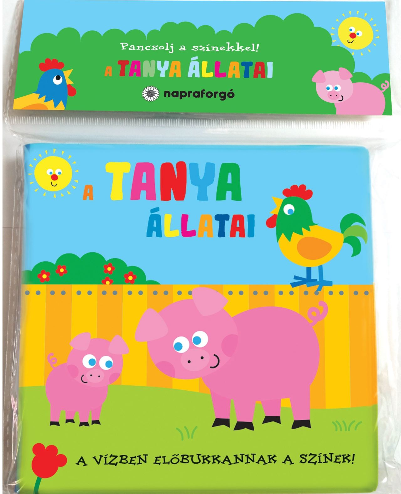Napraforgó Könyvkiadó - Pancsolj a színekkel! A tanya állatai