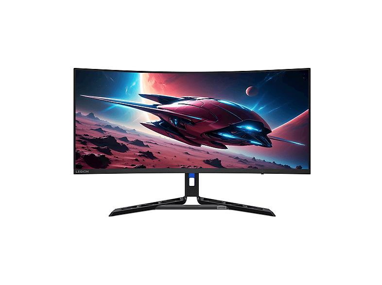 Lenovo Legion R34w-30 Monitor Gaming, 34", 3440 x 1440 Pixel, tempo di risposta 0,5 ms, refresh rate 180 Hz