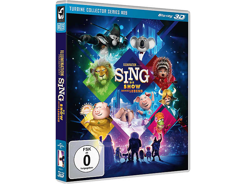 Thumbnail - Sing 2: Die Show deines Lebens 3D - Turbine Collector Series #09 Blu-ray