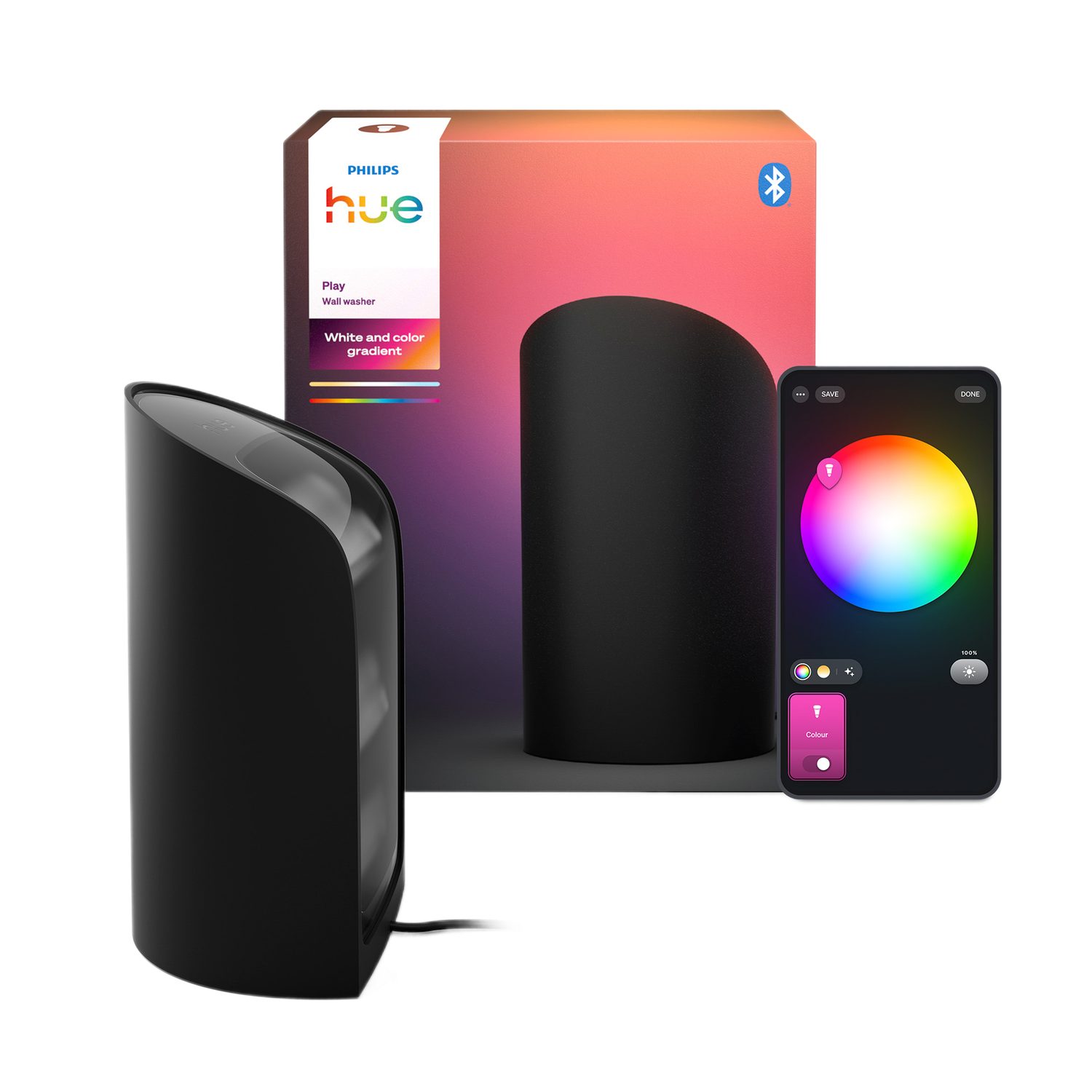 Philips Hue Play - Wallwasher - Zwart