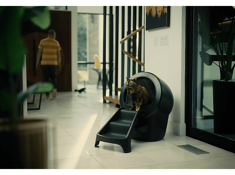 Whisker Rampe für Litter-Robot 4, Schwarz, Katzentoilettezubehör — Foto 4 von 4