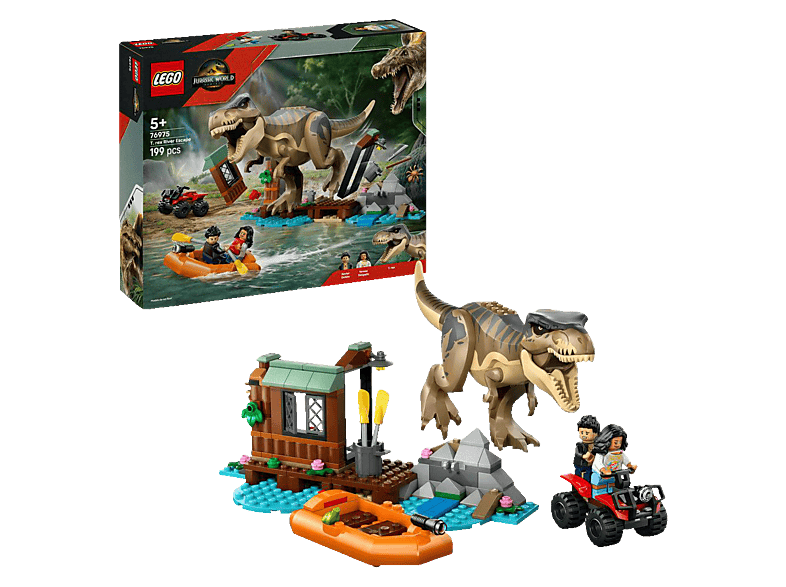 Lego Jurassic World 76975 Flucht vor dem T.Rex Bausatz