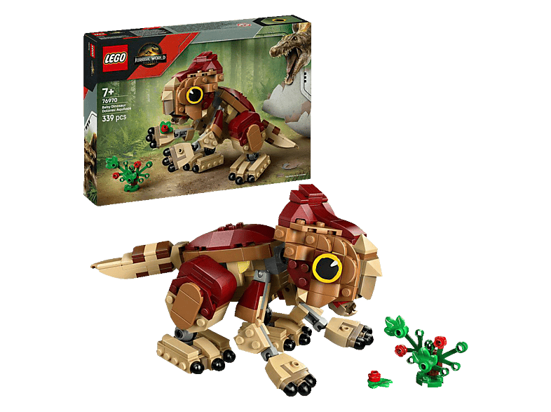 Lego Jurassic World 76970 Babydinosaurier Dolores: Aquilops Bausatz, Mehrfarbig