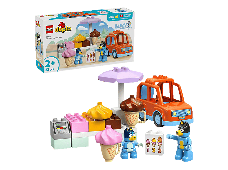 Lego DUPLO Bluey 10458 Ausflug zur Eisdiele mit Bluey Bausatz