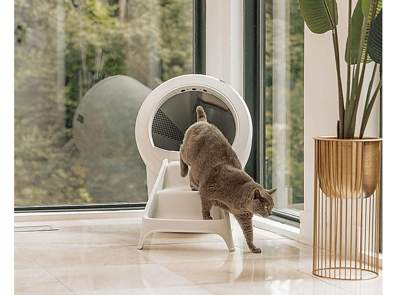 Thumbnail - WHISKER Litter-Robot 4 Rampe Weiß Katzentoilettezubehör
