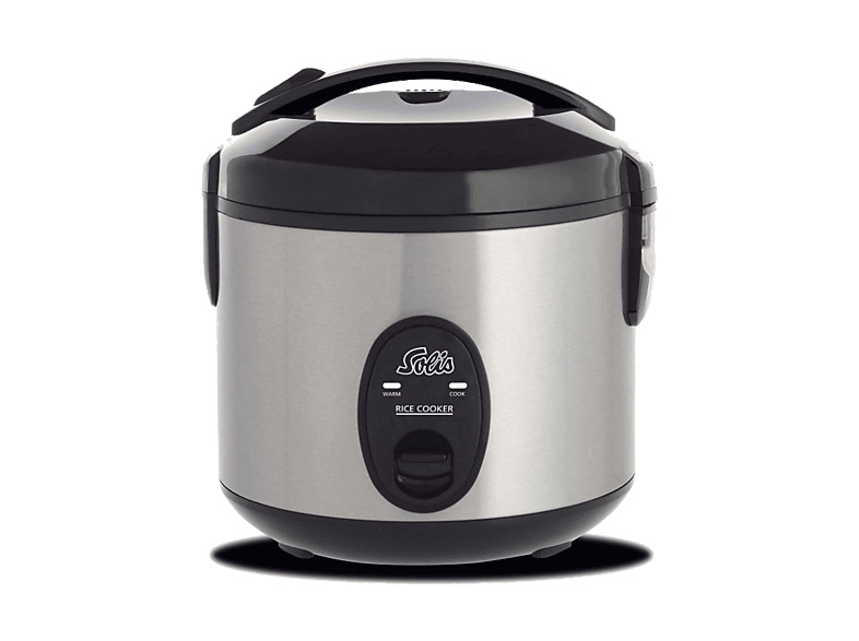 Ryżowar SOLIS Compact srebrny
