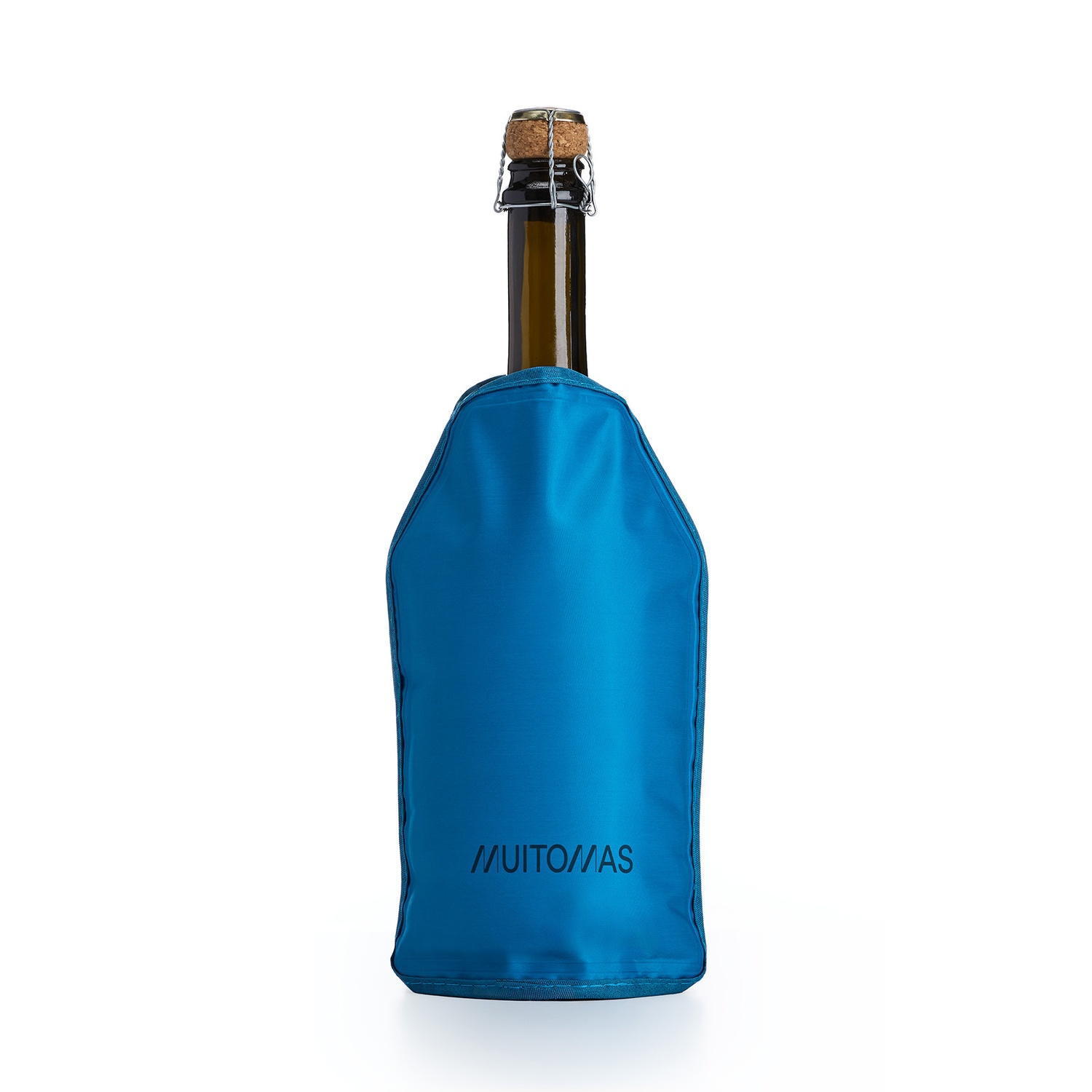 Borsa Raffredda vino e Spumante a strappo Cooler Bag Nero / Grigio